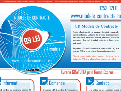 CD Modele Contracte