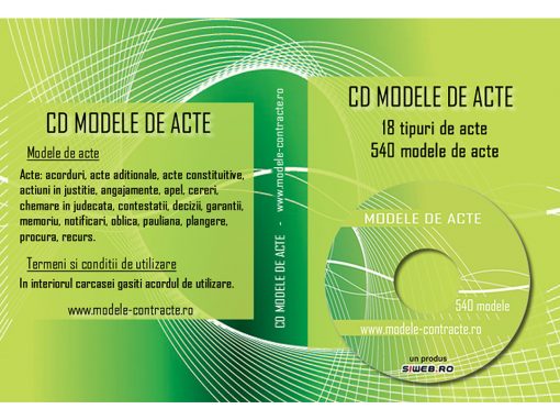 Coperta CD Acte