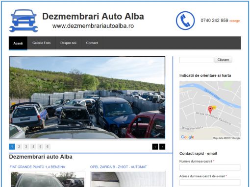 Dezmembrari auto Alba