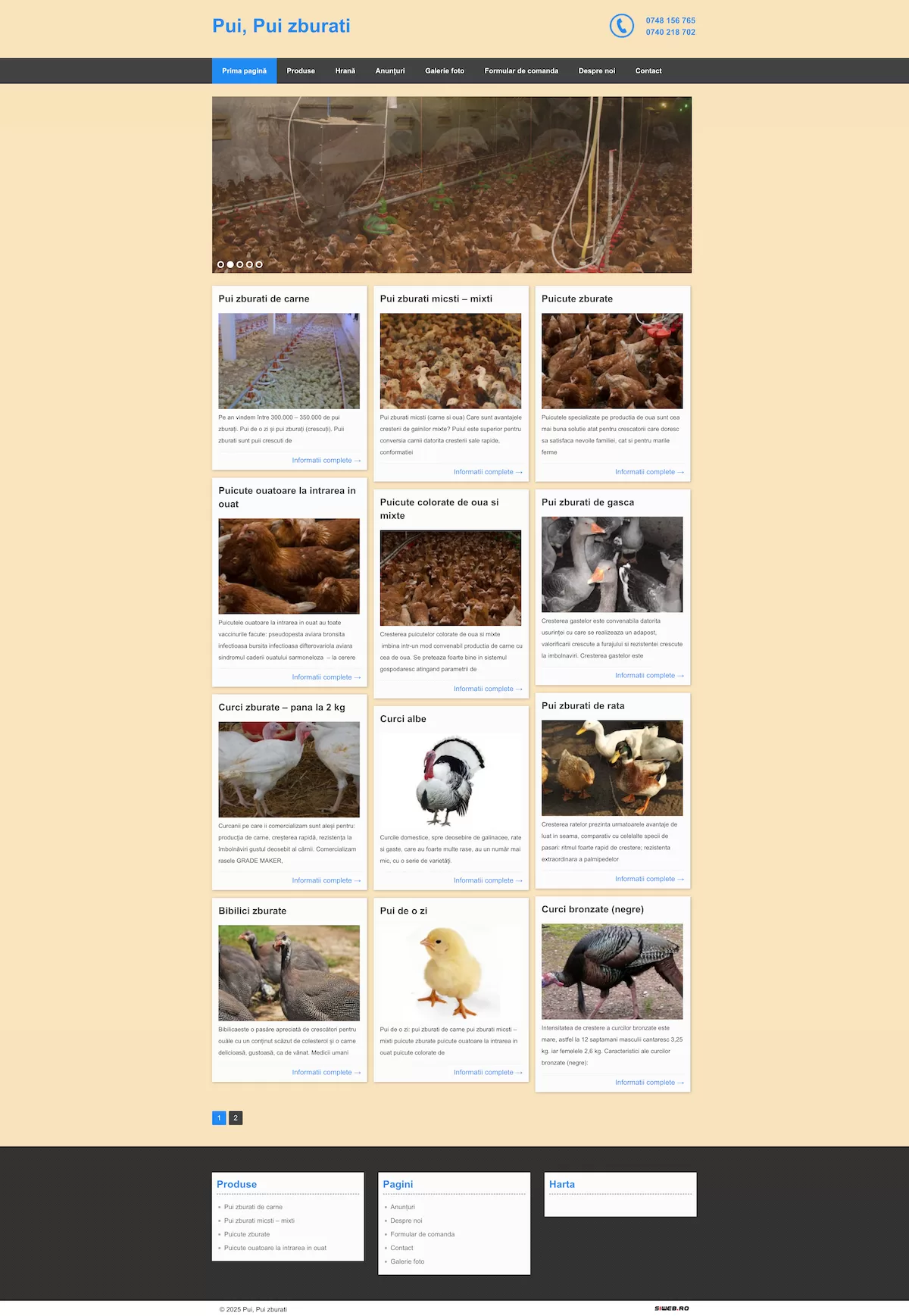 ferma pui homepage