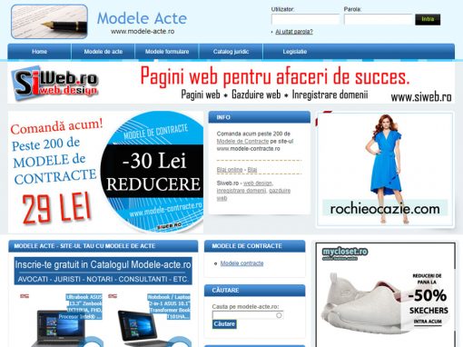 Modele acte