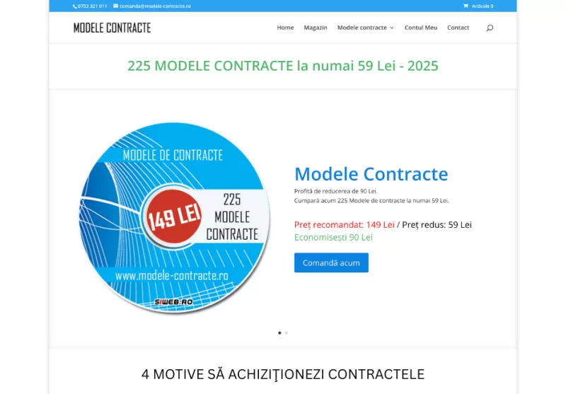 modele contracte