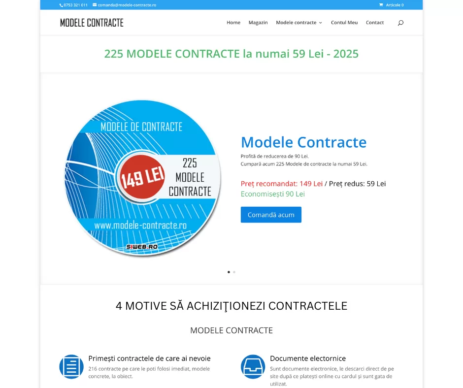 modele contracte