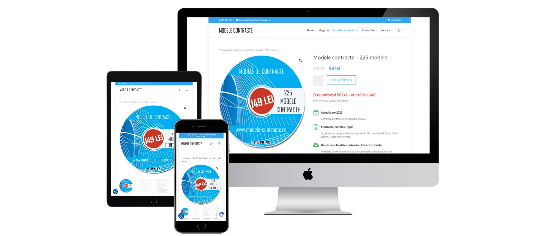 modele contracte responsive design