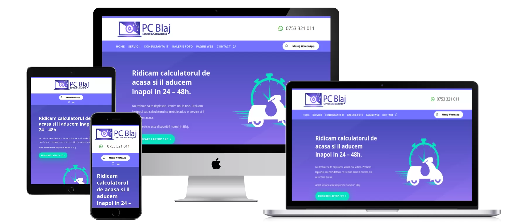 pc blaj responsive design
