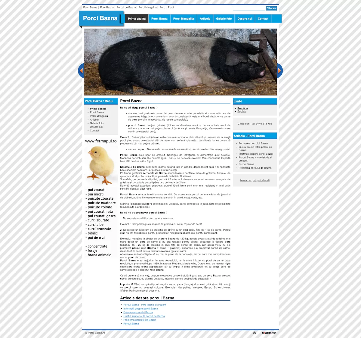 porci bazna homepage